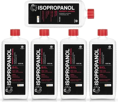 Produktbild von 5 L Isopropanol 99,9%, Isopropylalkohol 2-Propanol IPA, Alkohol Reiniger