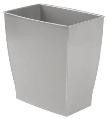 Obrázek produktu pro iDesign InterDesign, obdélníkový odpadkový koš do koupelny, objem 11 litrů, šedá barva