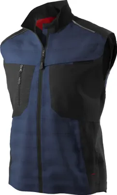 Produktbild von BP Robuste Thermoweste nachtblau/schwarz, Gr. 3XLn