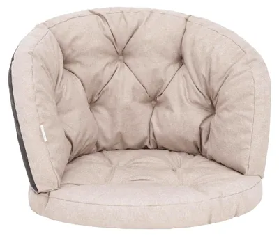 Produktbild von Kissen für Rattansessel, Bankkissen, Schaukelkissen, Liegekissen, 60 x 50 cm, Beige