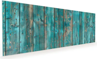 Produktbild von Küchenrückwand Spritzschutz Glas mit Motiv Vintage Holz Bretter 40 x 40 cm