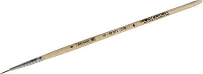 Produktbild von Feinhaarpinsel Schule Holz 0 Packung mit 12 Stück