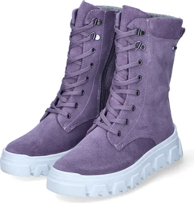 Zdjęcie produktu dla Richter zimowe buty za kostkę dzieci zamsz fioletowy rozmiar: 35