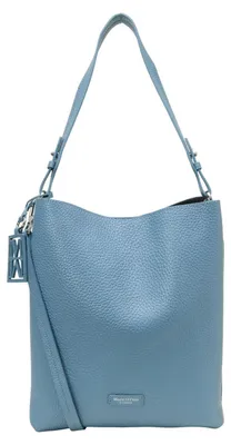 Produktbild von Marc O'Polo Schultertasche Umhängetasche Brinja Hobo Bag Stormy Sea hellblau