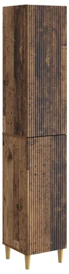 Image de vidaXL, ensemble de deux armoires, bois de récupération, panneaux de particules