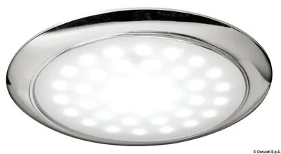 Image de Osculati Ultra-flat LED Silver 12/24 V Boat Interior Light