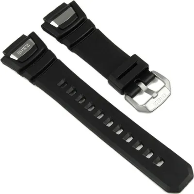 Produktbild von Casio Ersatzband Resin schwarz GS-1100 GS-1150 GS-1400 GS-1050 GS-300