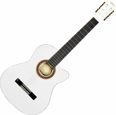 Obrázek produktu pro Valencia VC104TC 4/4 White Klasická kytara