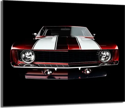 Immagine prodotto di Piastra di copertura del fornello 60x52 copertura del piano cottura in Vetroceramica paraspruzzi piastra di vetro tagliere decorativo, auto sportiva auto