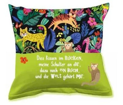 Produktbild von HERGO Sofahelden Kinder-Lesekissen "Dschungel"