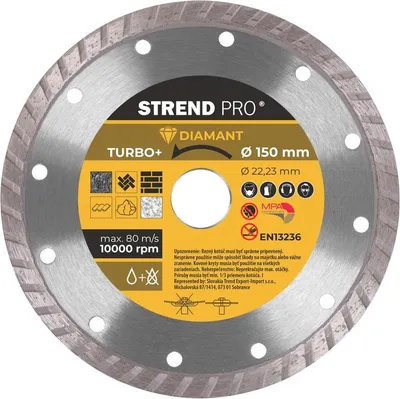 Immagine prodotto di Disco Strend Pro 521C, 150 mm, diamantato, Turbo +