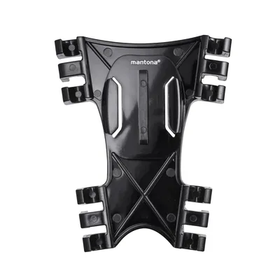 Immagine prodotto di Clip di montaggio Mantona 360° (compatibile con l'attacco a sgancio rapido GoPro, Hero 11 10 9 8 7 6 5 4 3+ 3 2 1, Session e altre action cam compatibili, ruotabile a 360°, design piatto)