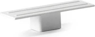 Produktbild von 1-Läufig Endkappen 2er SET weiß für Gardinenschiene Vorhangsschiene 1 Stk.