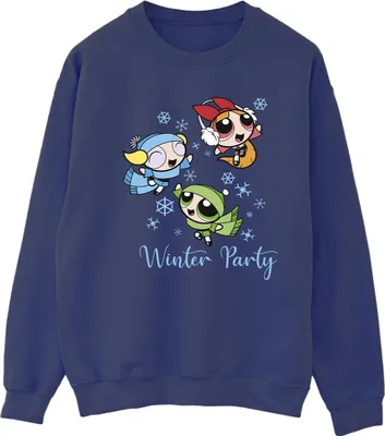 Produktbild von The Powerpuff Girls - Sweatshirt für Damen BI50728 (M) (Marineblau)
