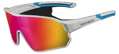 Zdjęcie produktu dla Okulary rowerowe, soczewki polaryzacyjne, ochrona UV400, 10134WBL, polaryzacyjne-d