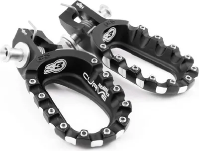 Immagine prodotto di S3 Curve Low pedane nere adatte per KTM/Husqvarna