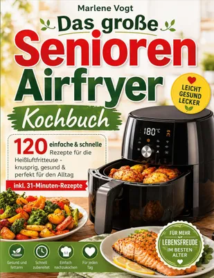 Produktbild von Das große Senioren Airfryer Kochbuch