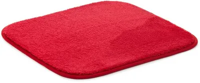 Produktbild von Gözze Badteppich Rio Premium rot WC-Vorleger mit Ausschnitt 45 x 50cm