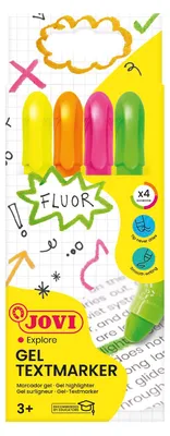 Obrázok produktu pre Jovi Gel Wax Crayons Voskovky 4 ks