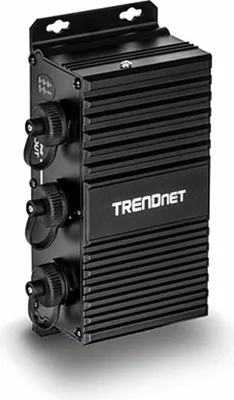 Obrázok produktu pre Trendnet TI-EU120, Gigabit Ethernet, Čierna, 15,4 W, -40 - 75 °C, 834 g