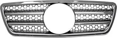 Produktbild von DIEDERICHS 1614241 Kühlergrill Frontgrill passend für MERCEDES-BENZ E-Klasse Limousine (W210) Chrom/Schwarz