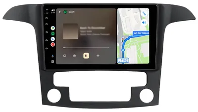 Obrázok produktu pre Autorádio pre Ford S-Max WA6 2007–2015 s CarPlay, Android Auto, multimediálnym systémom, rádiom, Androidom, GPS navigáciou, Wi-Fi, Bluetooth, DAB+RDS, SWC, 9 palcov, 2+64 GB