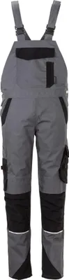 Produktbild von Größe 42 Planam Norit Damen Latzhose schiefer schwarz Modell 6531