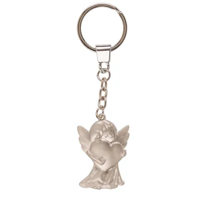 Produktbild von OOTB Metall-Schlüsselanhänger Schutzengel ca. 5 cm