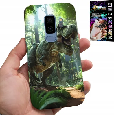 Obrázok produktu pre Puzdro Pre Samsung Galaxy S9 Plus - Dino Dinosaurus Tyranosaurus + Fólia
