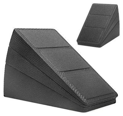 Imagen del producto de Juego de 3 bloques ajustables para estirar los músculos de la pantorrilla, ideales para ejercicios