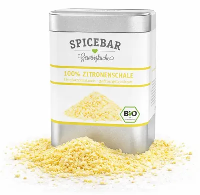 Produktbild von Spicebar  Zitronenschale Pulver ab 70g