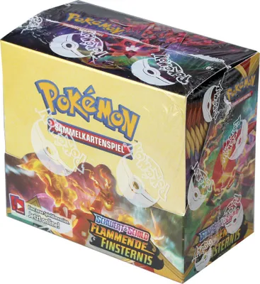 Produktbild von Pokémon Company International Pokémon Schwert und Schild Flammende Finsternis Booster Display PCI45205