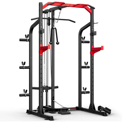 Obrázok produktu pre Hop-sport Posilňovacia klietka HS-2050K | Klietka k na drepy a zhyby, nosnosť 200 kg