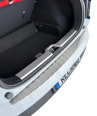 Produktbild von Ladekantenschutz Edelstahl innen + außen matt passend für Volvo EX30 | BJ ab 2023>