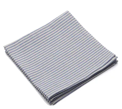 Productafbeelding van Theedoeken van 53% Linnen en 47% Katoen - 45,7 x 71,1 cm - Set van 4