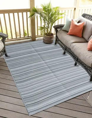 Image de Conceptum Hypnose, Hasýr 008, tapis (90 x 180), gris, 100 % POLYPROYLÈNE, 90 x 180 cm