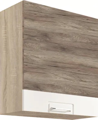 Productafbeelding van Keukenwandkast - ECONO 34G - Wandkast 60 cm, wit hoogglans