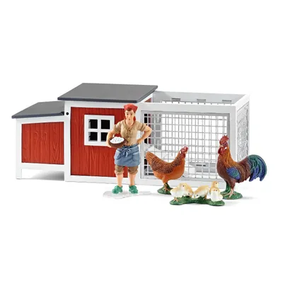 Produktbild von Schleich - Tierfiguren, Hühnerstall; 42191
