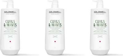 Produktbild von Dualsenses Curls & Waves Hydrating Conditioner 3x1000 ml
