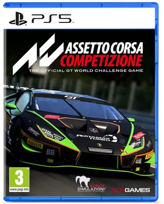 Zdjęcie produktu dla 505 Games Assetto Corsa Competizione, PlayStation 5, Tryb multiplayer, dla wszystkich, Nośnik fizyczny
