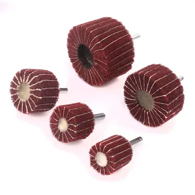Schleifflügelrad-Set 5-tlg., 240er Körnung, Ø 25–60 mm