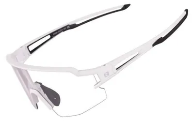 Zdjęcie produktu dla Okulary rowerowe Rockbros 10172 fotochromowe UV400 - białe