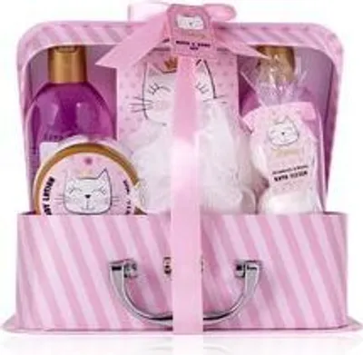 Produktbild von Accentra Princess Kitty, Frauen, Jeder Hauttyp, Erdbeere, Vanille, 110 ml, 300 ml, Shower gel : Aqua (Water), Sodium Laureth Sulfate, Sodium Chloride, Cocamidopropyl Betaine,...