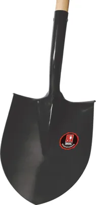 Produktbild von Idealspaten Spatenschaufel schwarz groß Gr. 2, mit Stiel