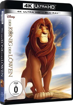 Produktbild von König der Löwen 1 (UHD+BR) 2Disc Min: 88DD5.1WS 4K Ultra