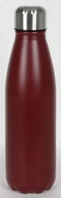 Image de 12 bouteilles isolantes 0,5L en acier inoxydable à double paroi 500ml anti-fuite