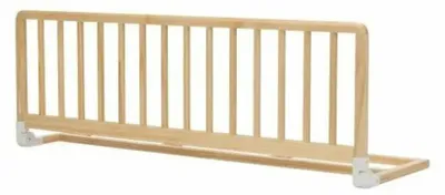 Immagine prodotto di Safety 1st Sponda letto in legno 110 cm, sponda di sicurezza anti-caduta, 18 mesi-5 anni, sponda regolabile, blocco automatico, legno, facile da ripiegare e riporre, legno naturale