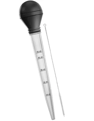 Produktbild von Pipette ARKA Multi-Pipette 50 ml für Flüssigkeiten, Lebendfutter etc. mit Reinigungsbürste