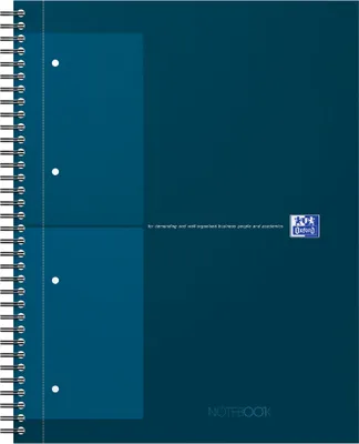 Image de Oxford 400191243 Oxford International Collegeblock NOTEBOOK, DIN A4+, quadrillé