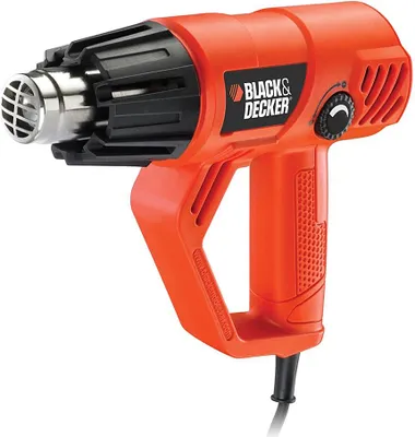 Produktbild von Black & Decker KX2001-QS Heißluftpistole 500 l/min 600 °C 2000 W Schwarz  Rot